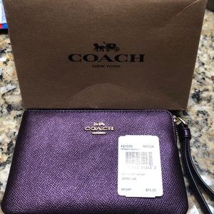 Coach wristlet